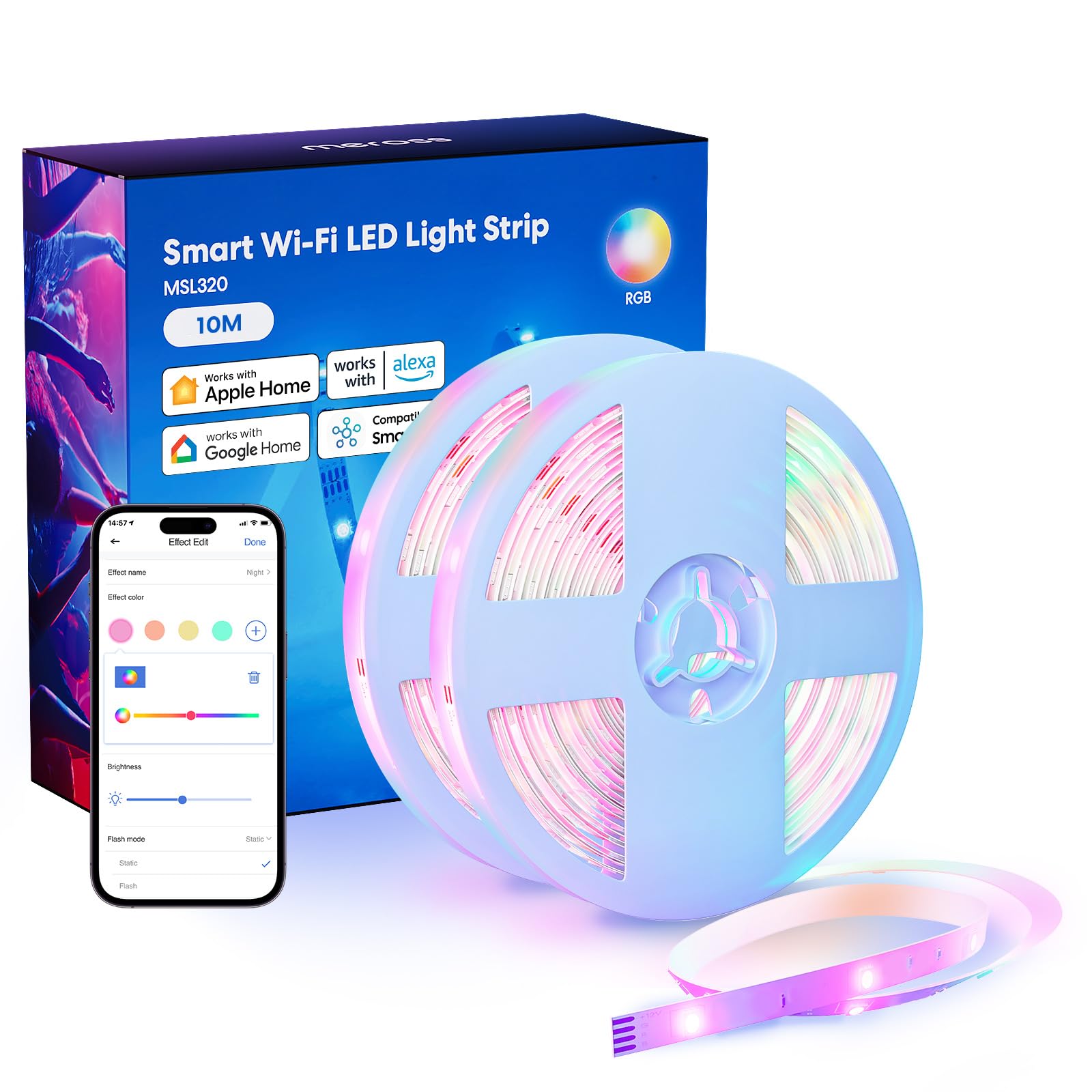 Illustrative example of homekit led strip from Google Search
