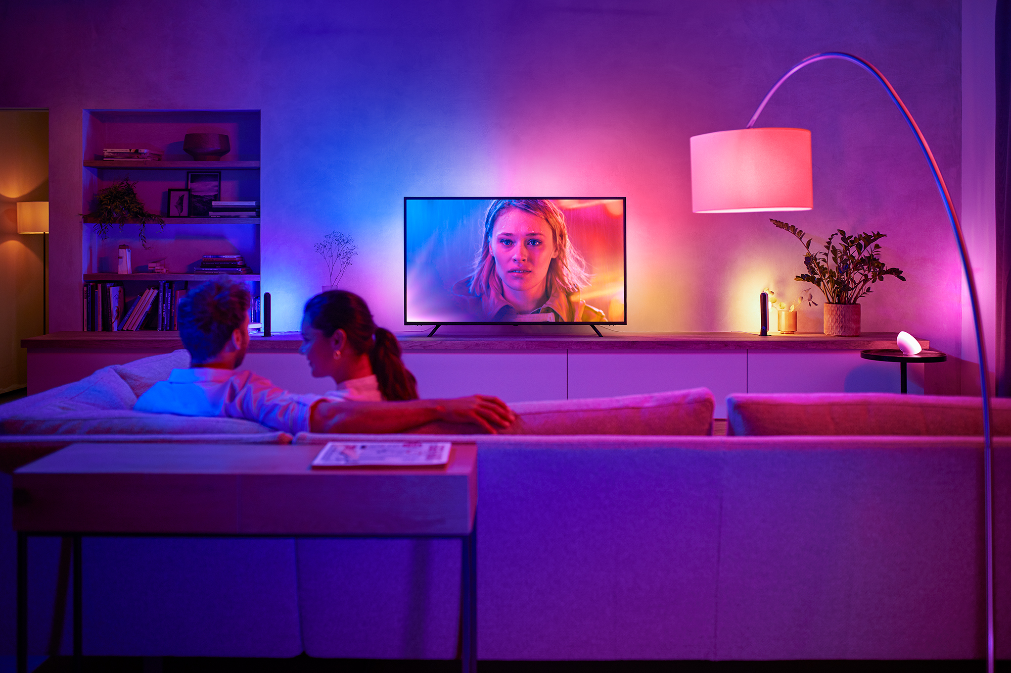 Illustrative example of hue led strip from Google Search