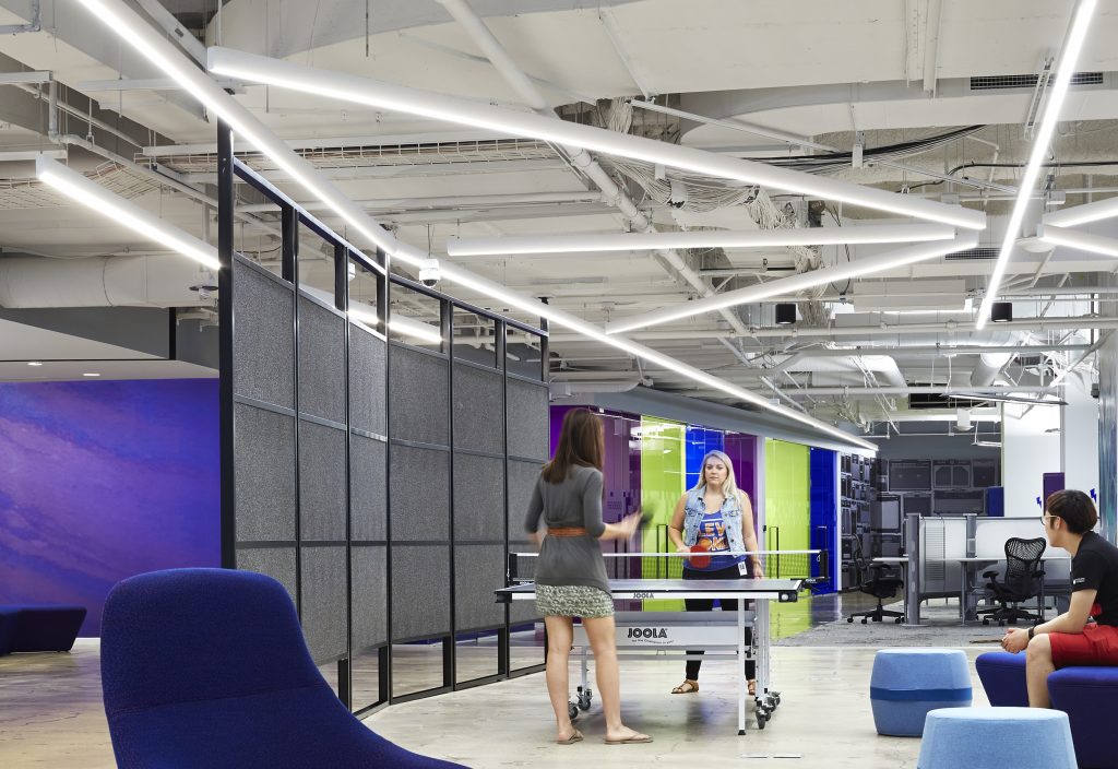 Illustrative example of indirect lighting