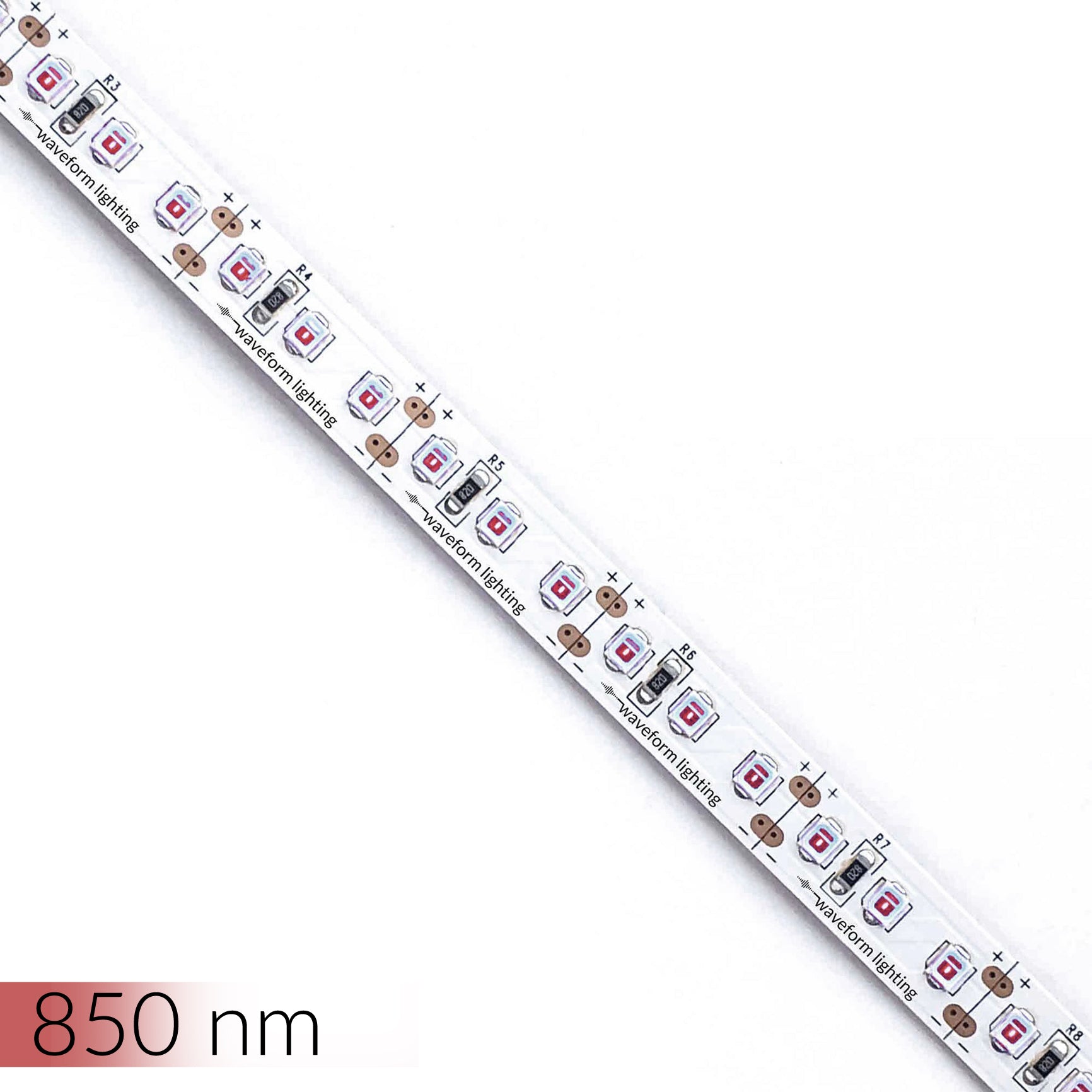 Illustrative example of infrared led strip