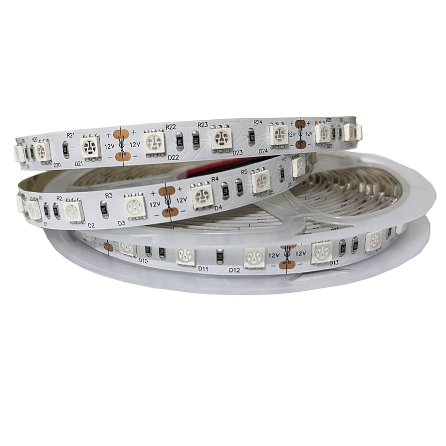 Illustrative example of infrared light strip