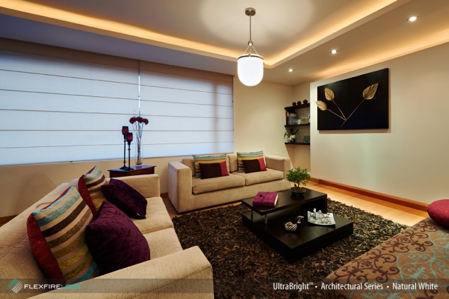 Illustrative example of interior led strips from Google Search