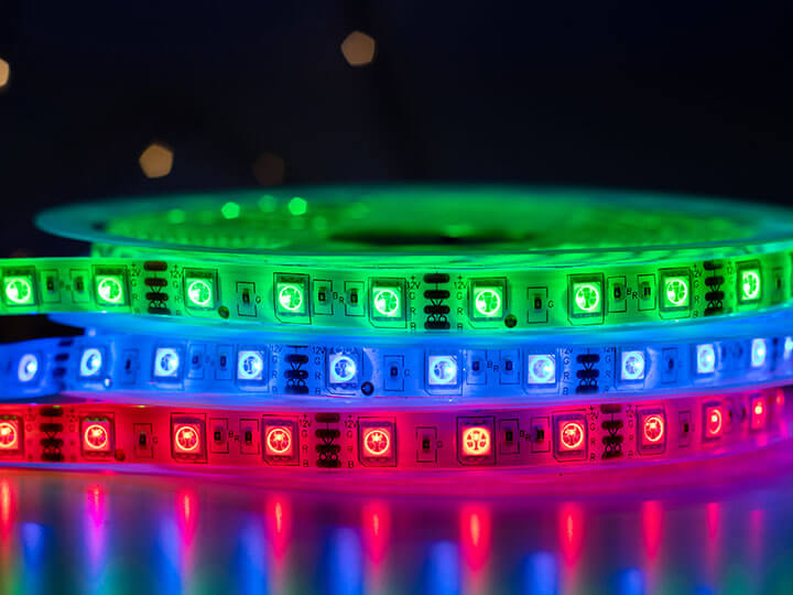 Illustrative example of intertek led lighting strip