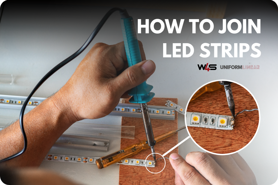 Illustrative example of joining led strips from Google Search