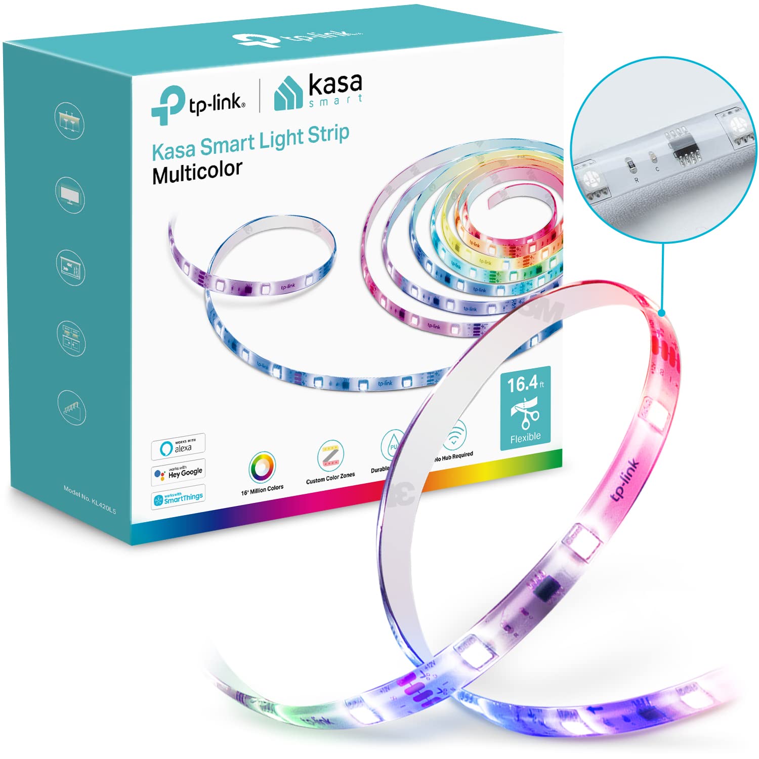 Illustrative example of kasa led light strip from Google Search