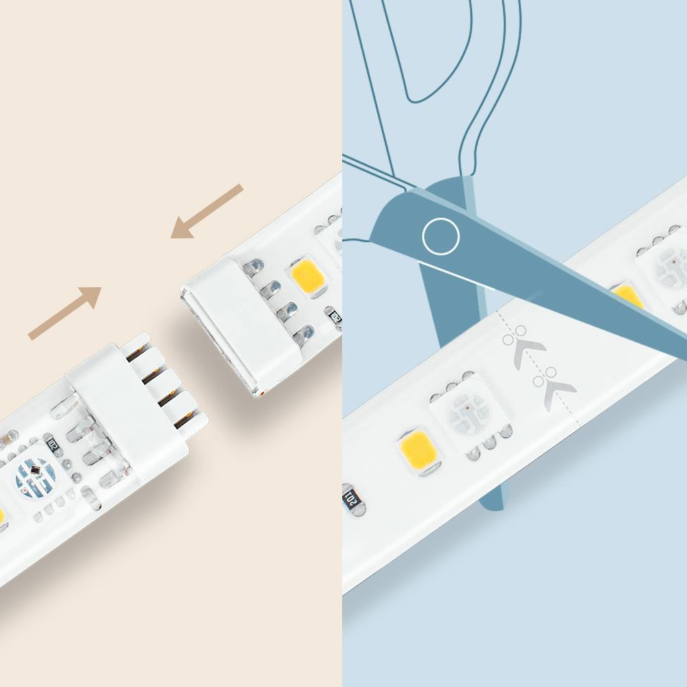 Illustrative example of kasa led strip from Google Search
