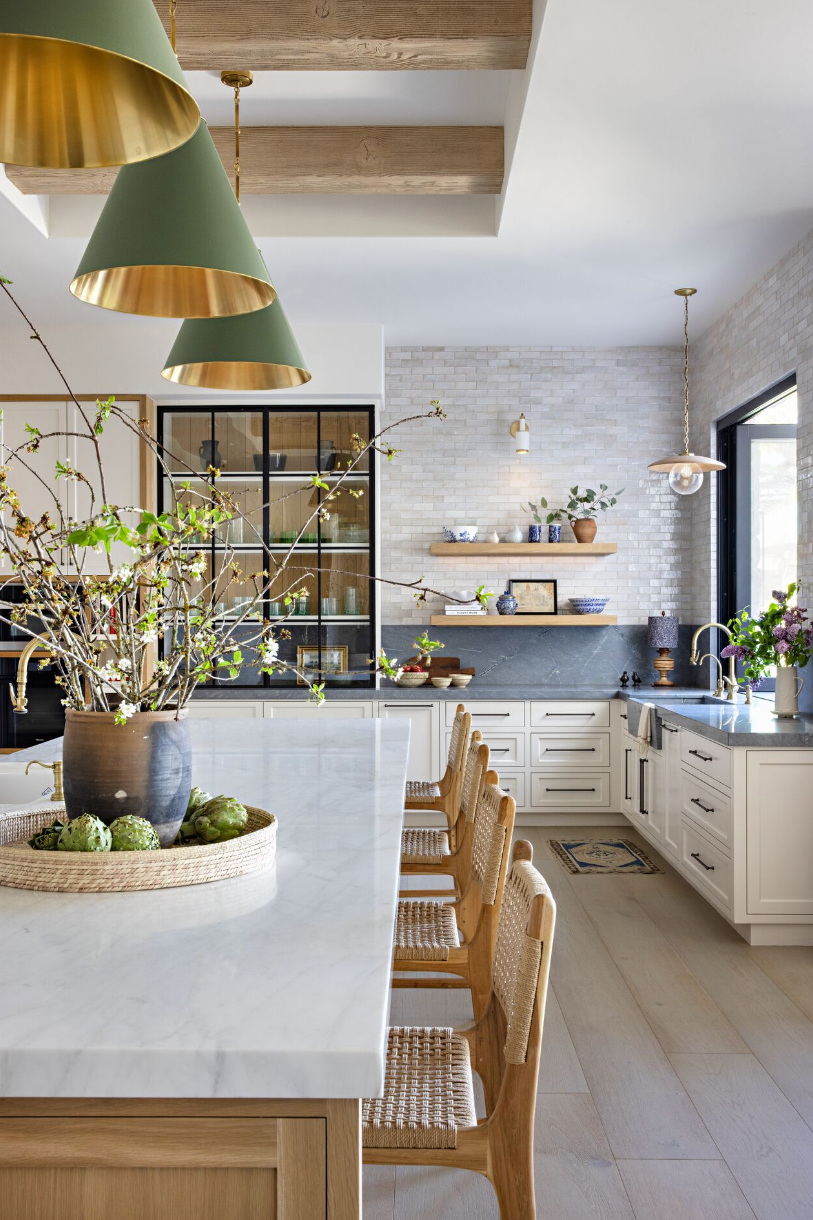 Illustrative example of kitchen counter lighting ideas
