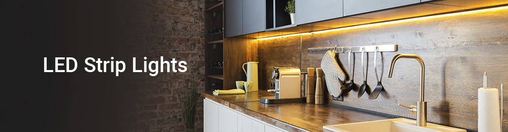 Illustrative example of kitchen led strip lights
