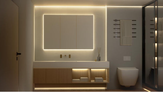 Illustrative example of led bath lighting