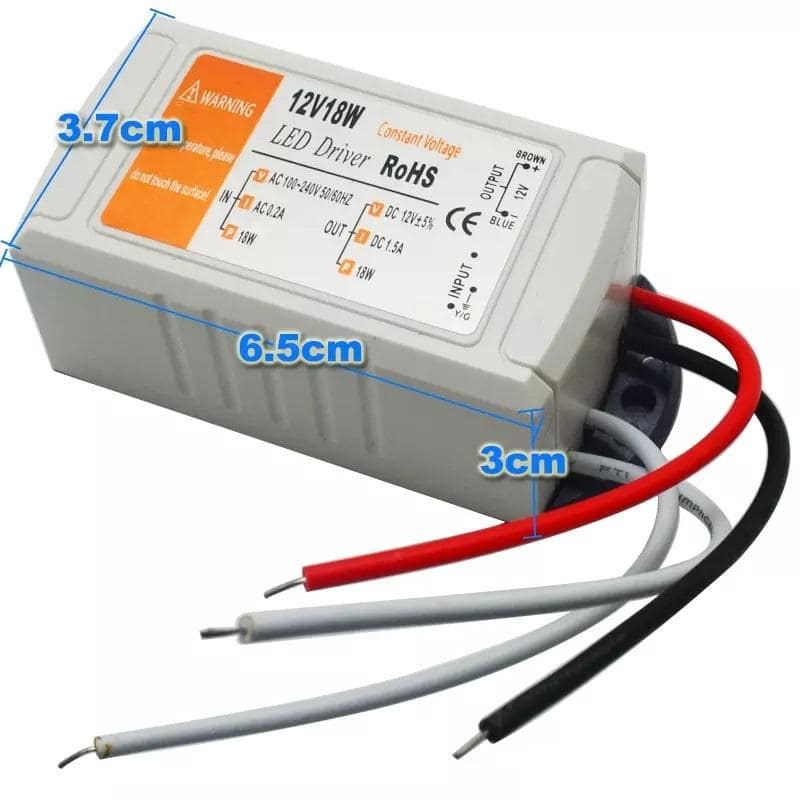 Illustrative example of led driver for led strip