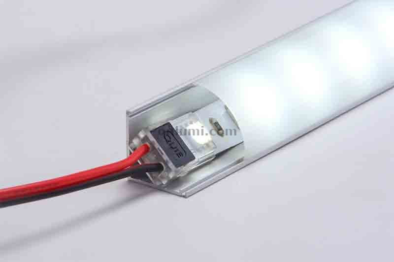 Illustrative example of led light strip connectors from Google Search