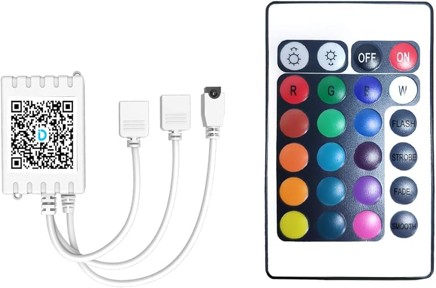 Illustrative example of led light strip controller