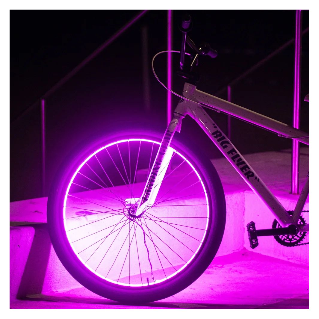 Illustrative example of led light strips for bicycle from Google Search