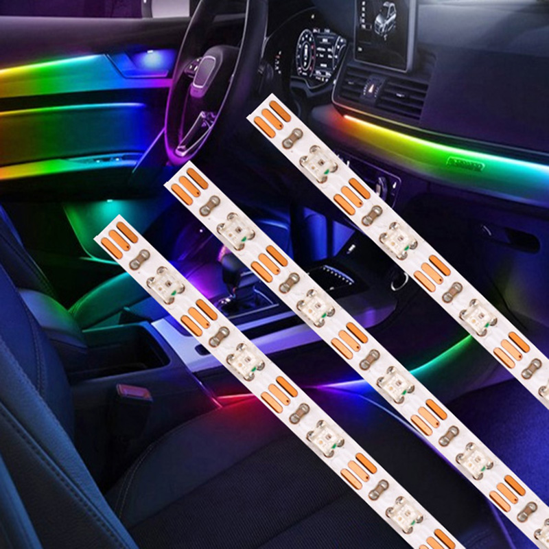 Illustrative example of led light strips for cars from Google Search