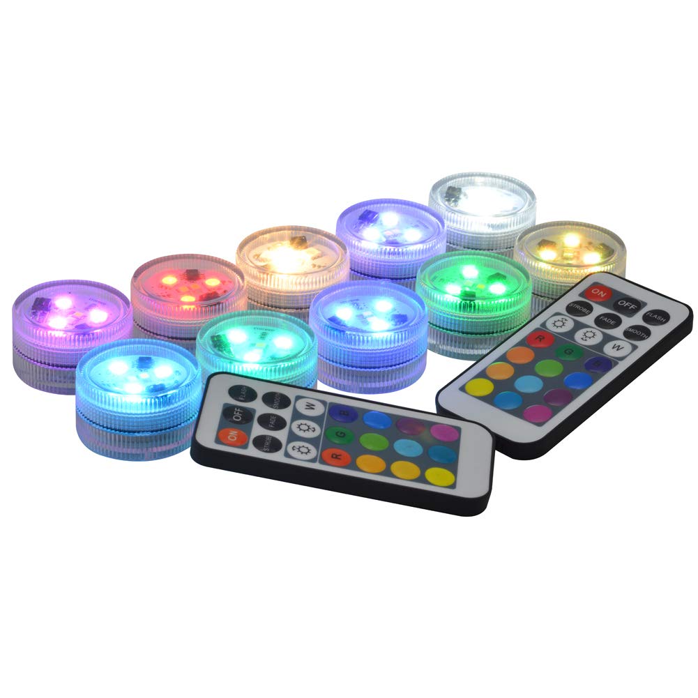Illustrative example of led lights battery operated with remote from Google Search