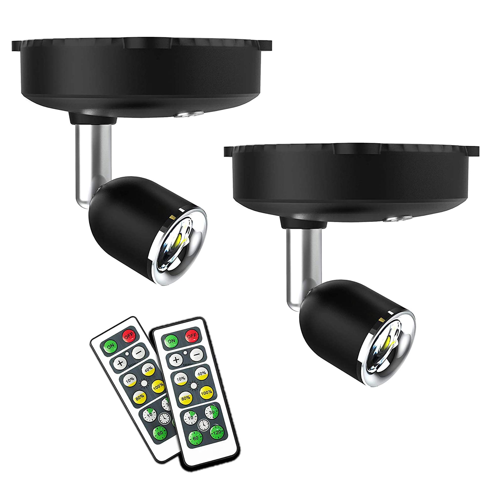 Illustrative example of led lights battery operated with remote from Google Search