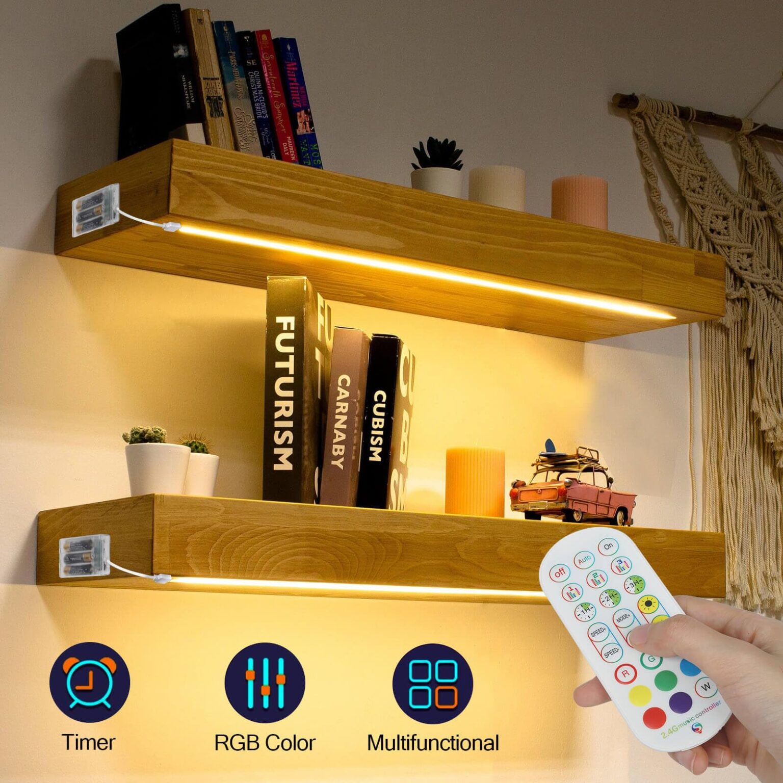 Illustrative example of led shelf strip lights from Google Search