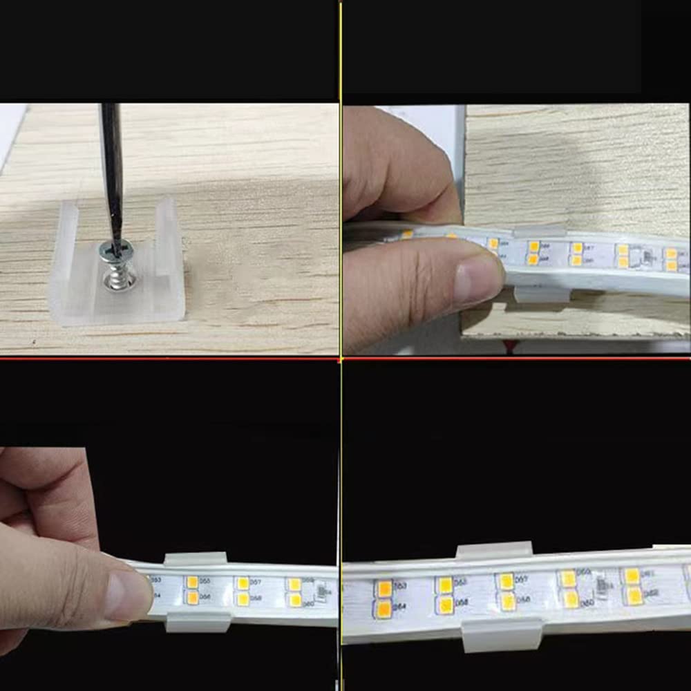 Illustrative example of led strip clips from Google Search