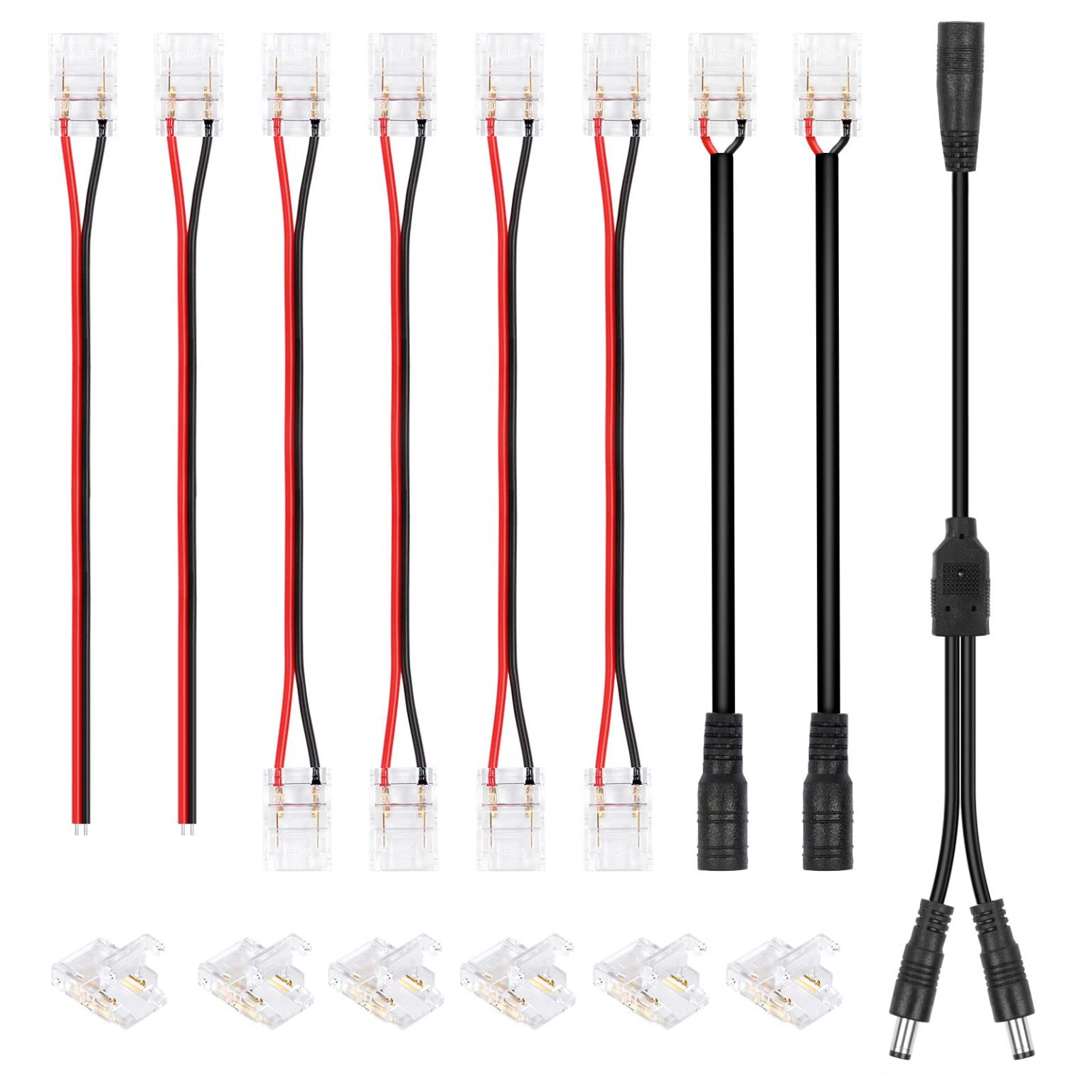 Illustrative example of led strip connector 2 pin from Google Search