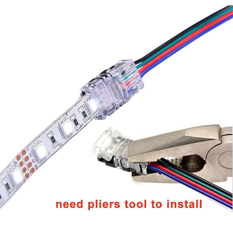 Illustrative example of led strip connector 4 pin from Google Search