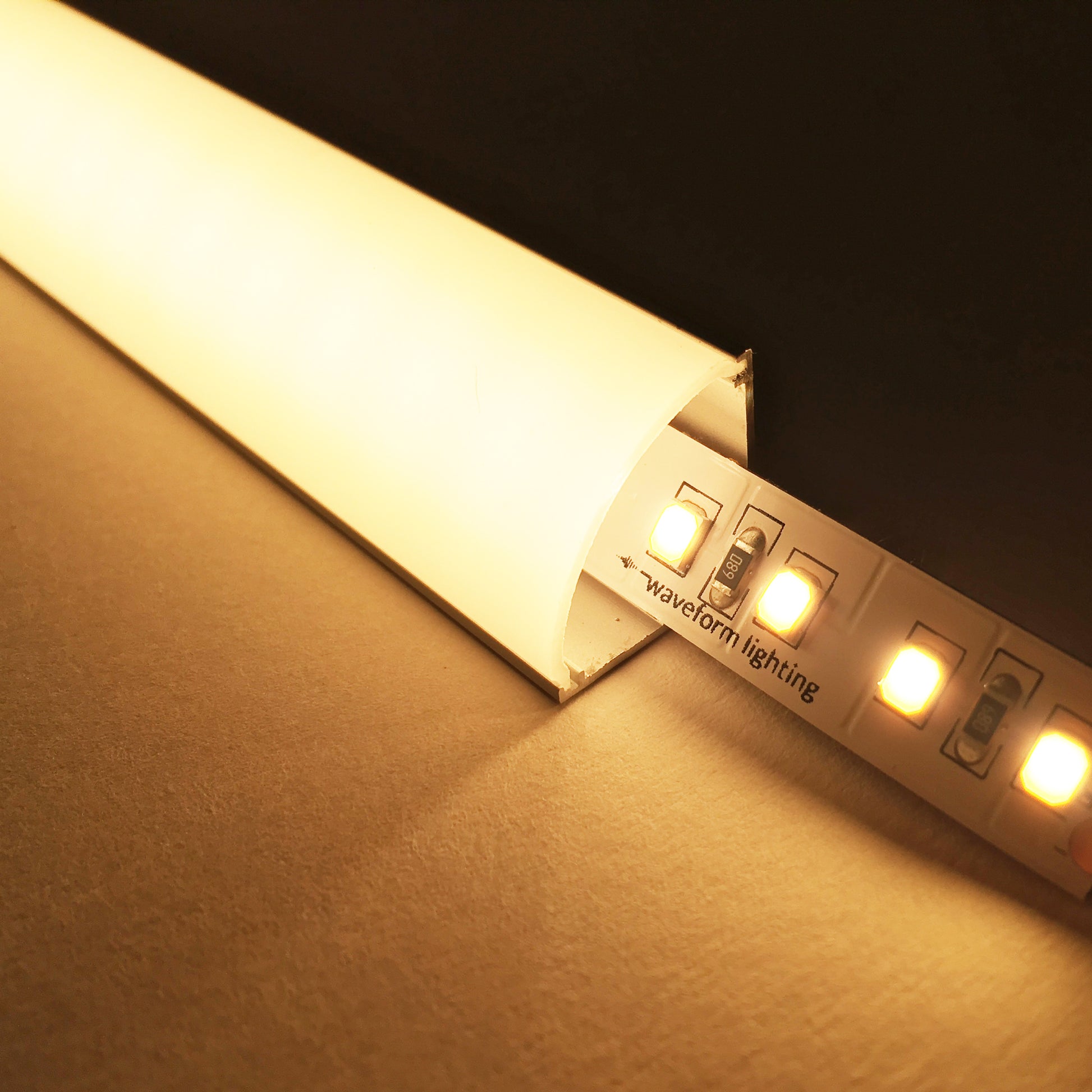 Illustrative example of led strip light aluminum channel from Google Search