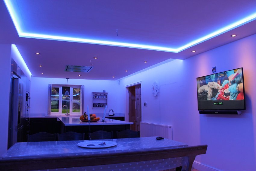 Illustrative example of led strip lighting ideas