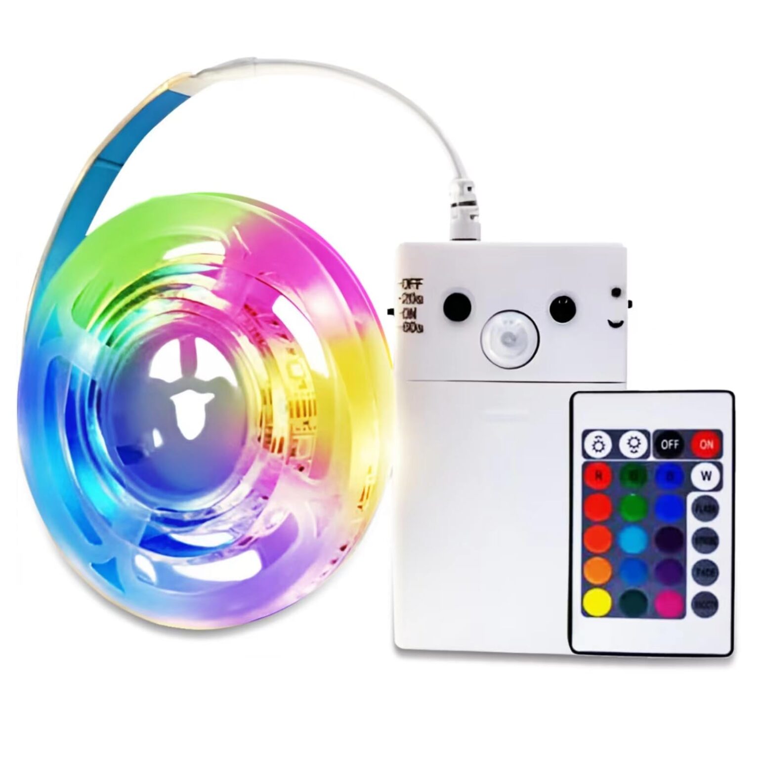 Illustrative example of led strip lighting with motion sensor from Google Search