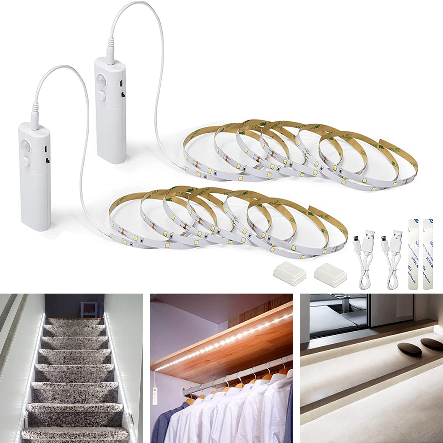Illustrative example of led strip lighting with motion sensor from Google Search