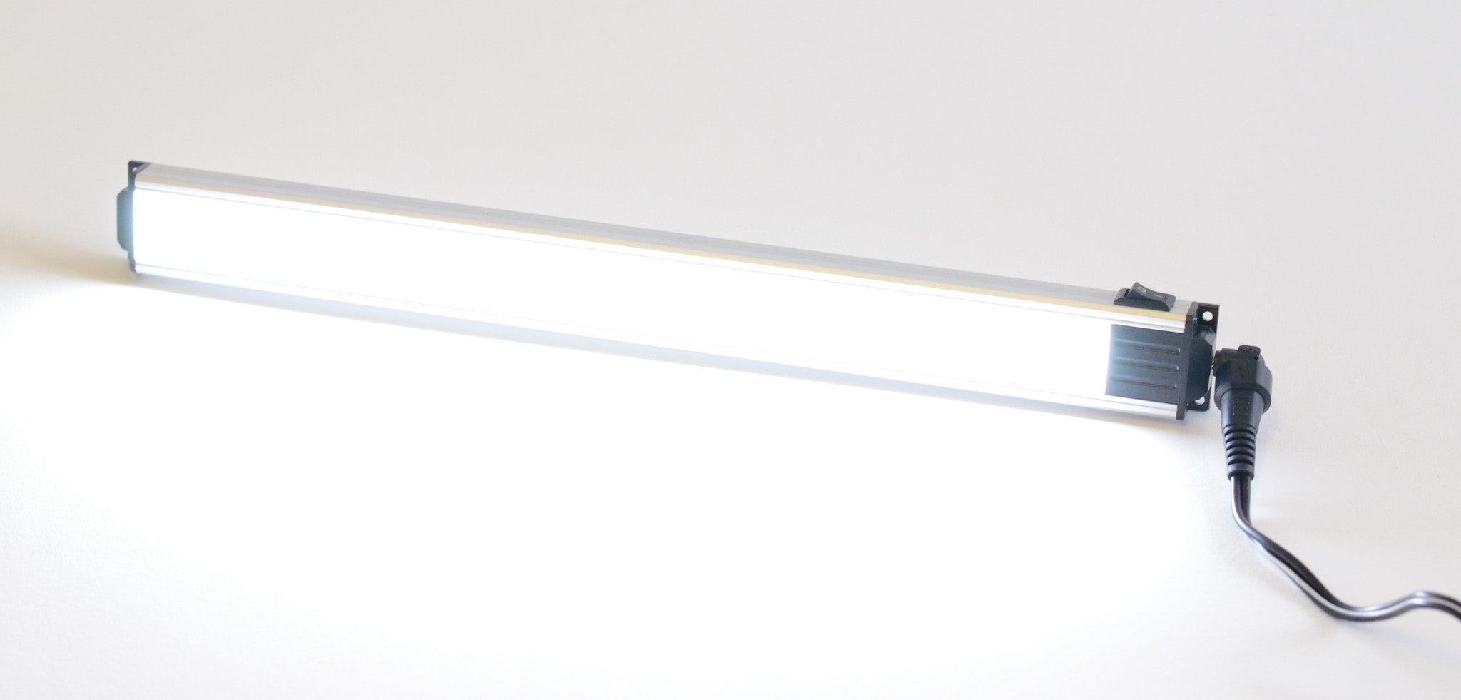 Illustrative example of led strip lighting with switch