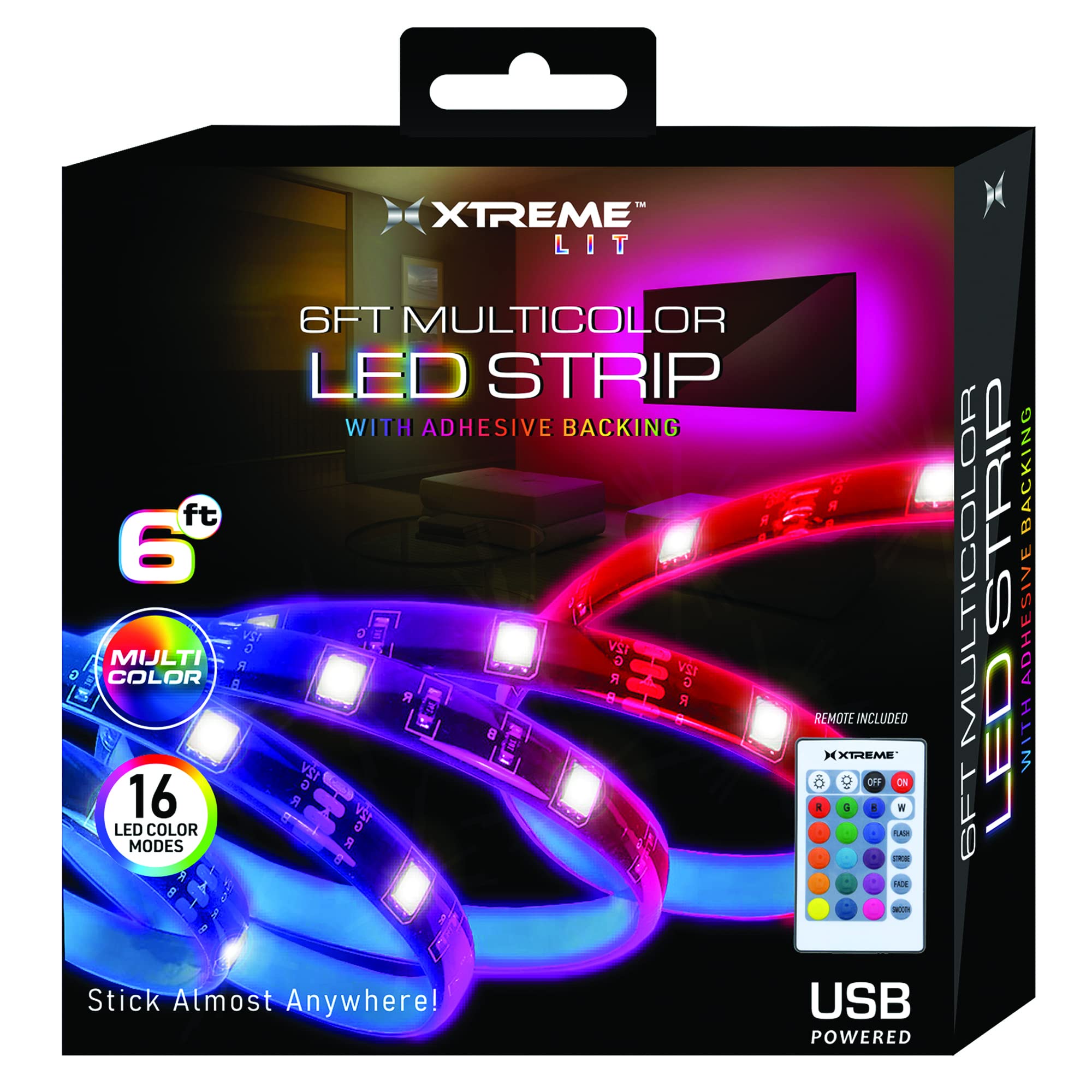 Illustrative example of led strip lights 6ft from Google Search