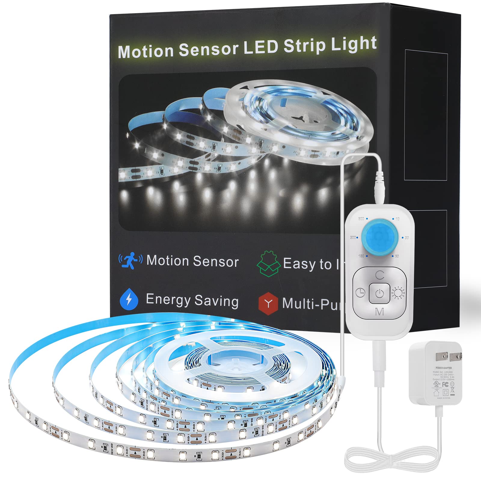 Illustrative example of led strip lights motion detector from Google Search