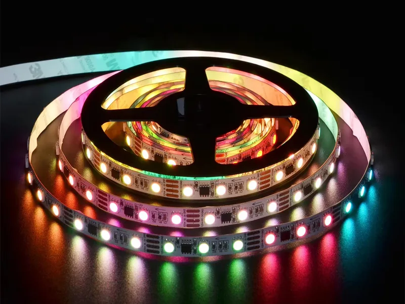 Illustrative example of led strip lights programmable from Google Search