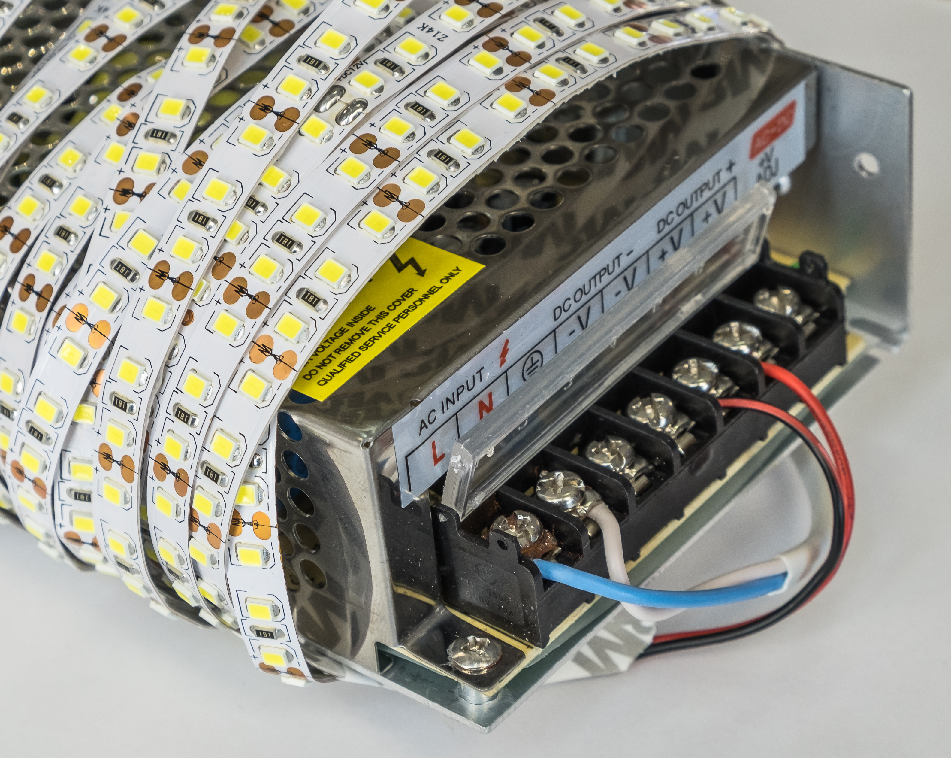 Illustrative example of led strip power requirements from Google Search