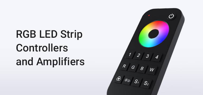 Illustrative example of led strip remote control