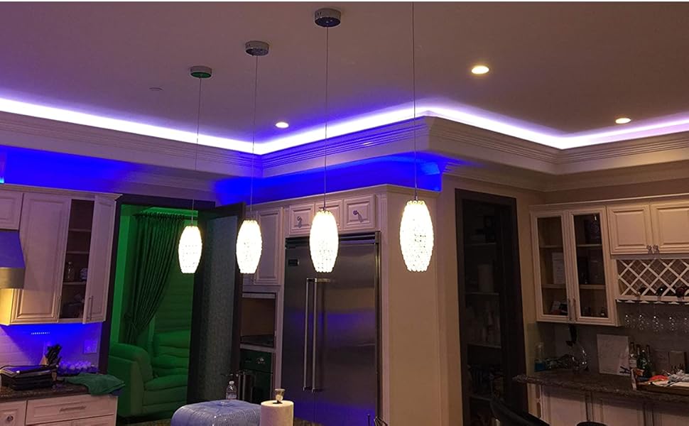 Illustrative example of led strips for room from Google Search