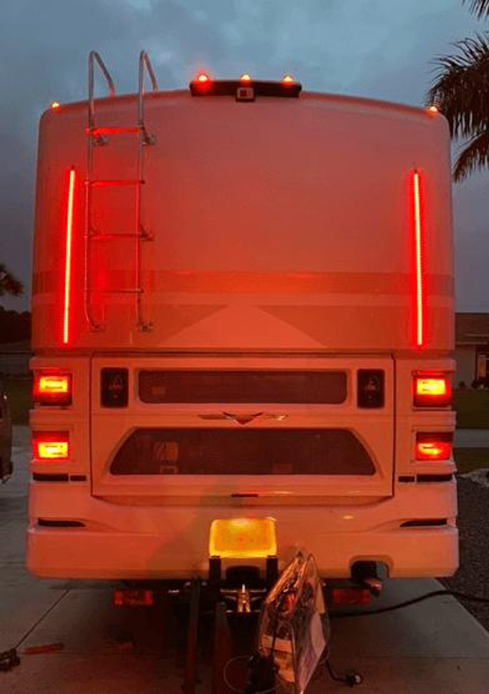 Illustrative example of led tail light strip from Google Search