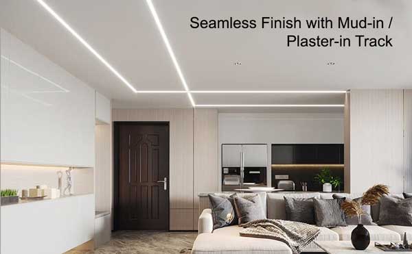Illustrative example of led track lighting strips from Google Search