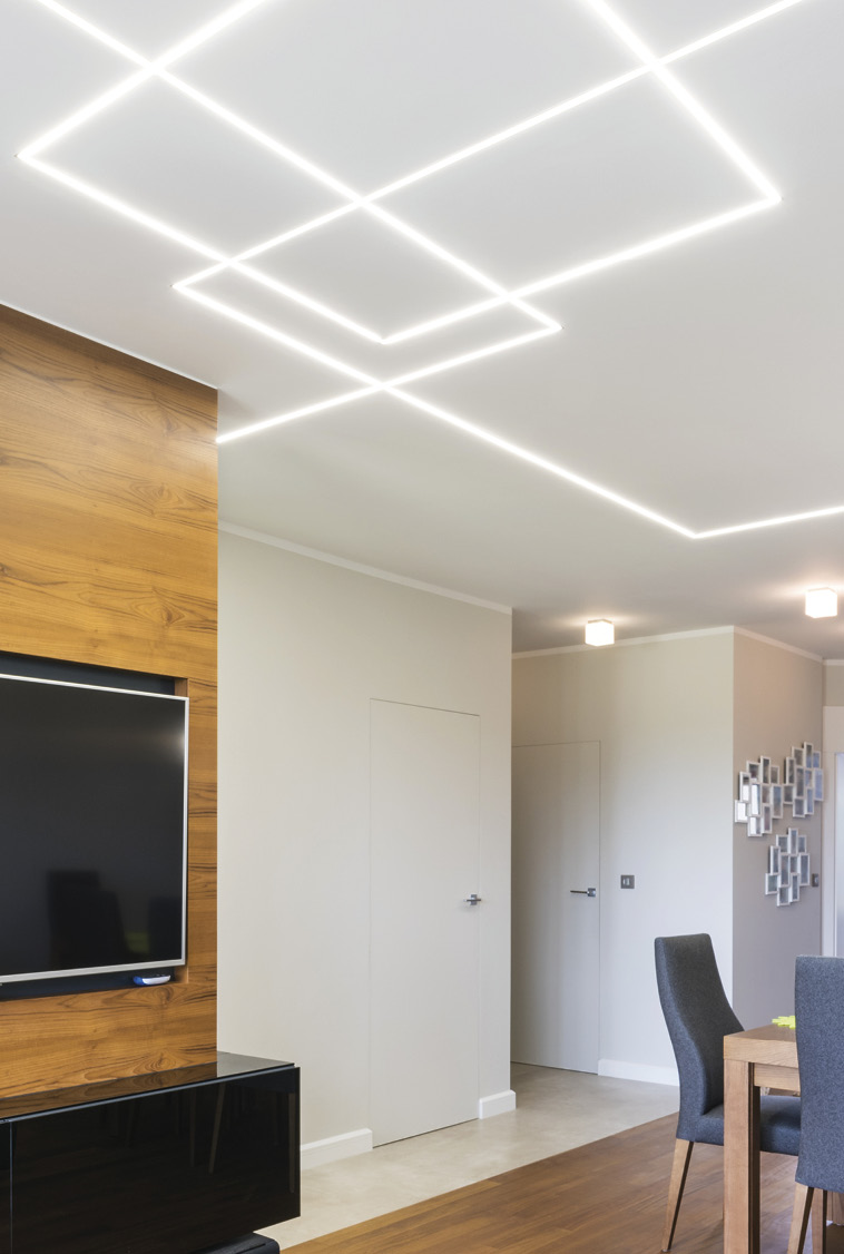 Illustrative example of led wall strip lights from Google Search