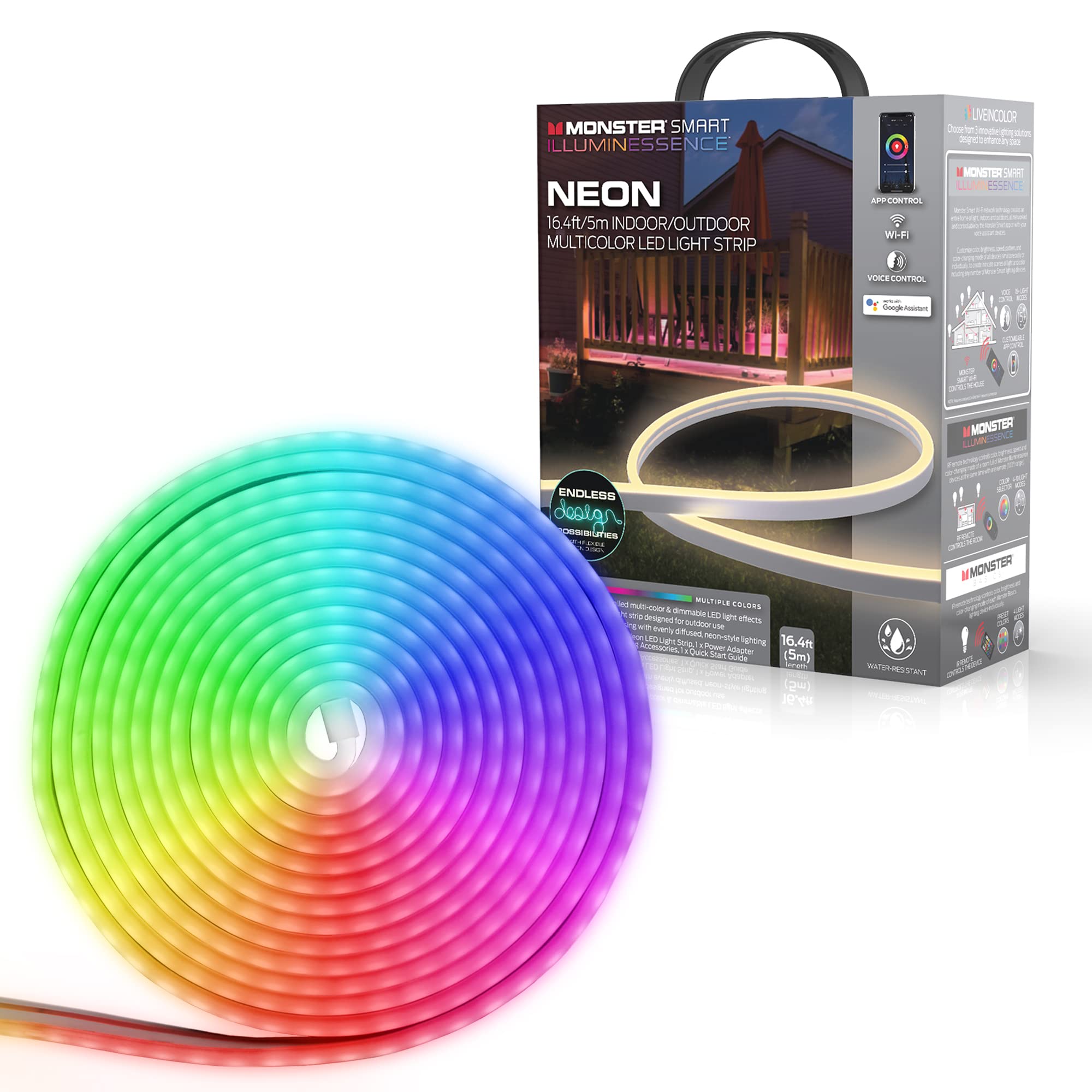Illustrative example of monster led light strip from Google Search