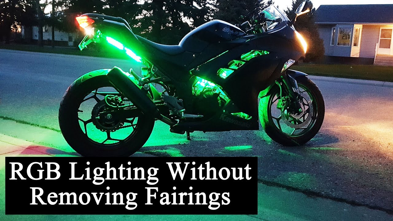 Illustrative example of motorcycle led strips from Google Search