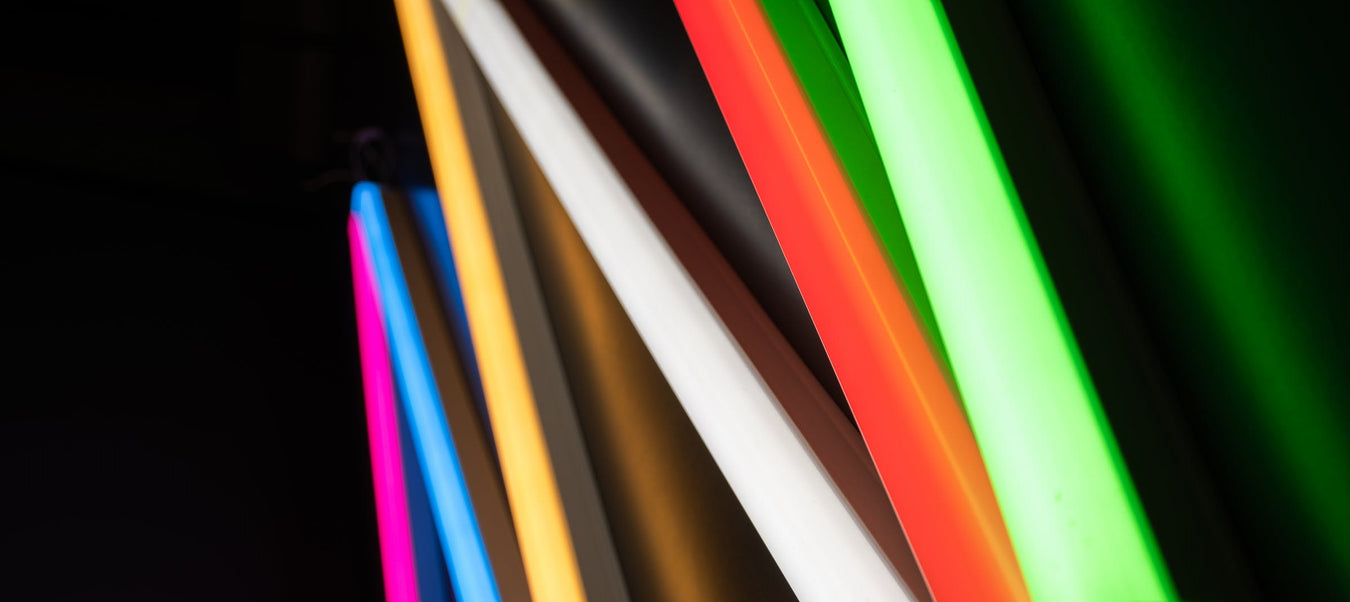 Illustrative example of multi color led strip from Google Search