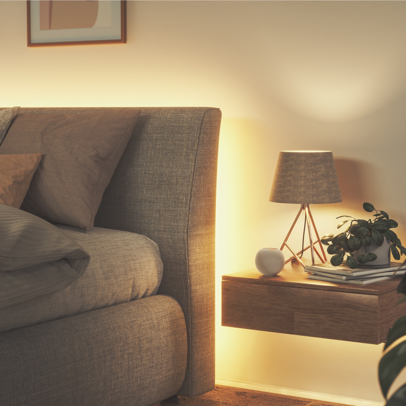 Illustrative example of nanoleaf led strip from Google Search