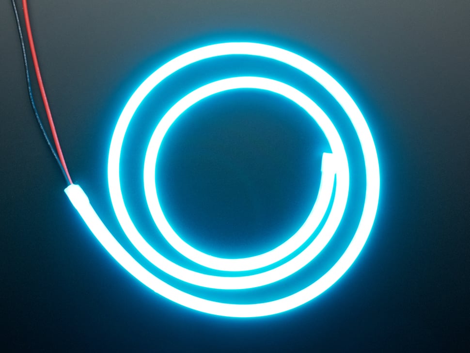 Illustrative example of neon flex led strip