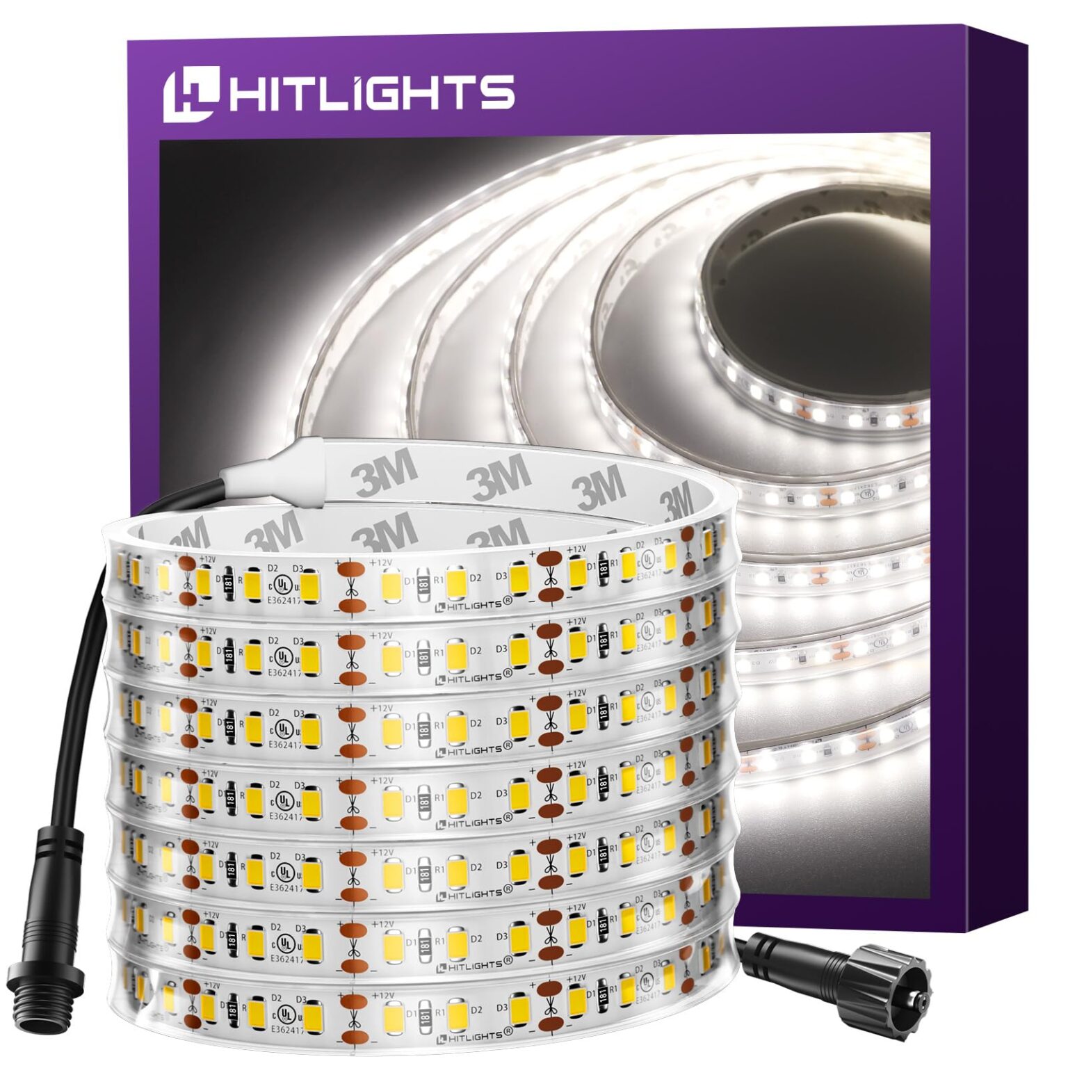 Illustrative example of outdoor waterproof led strip