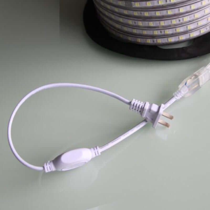 Illustrative example of plug for led strip lights