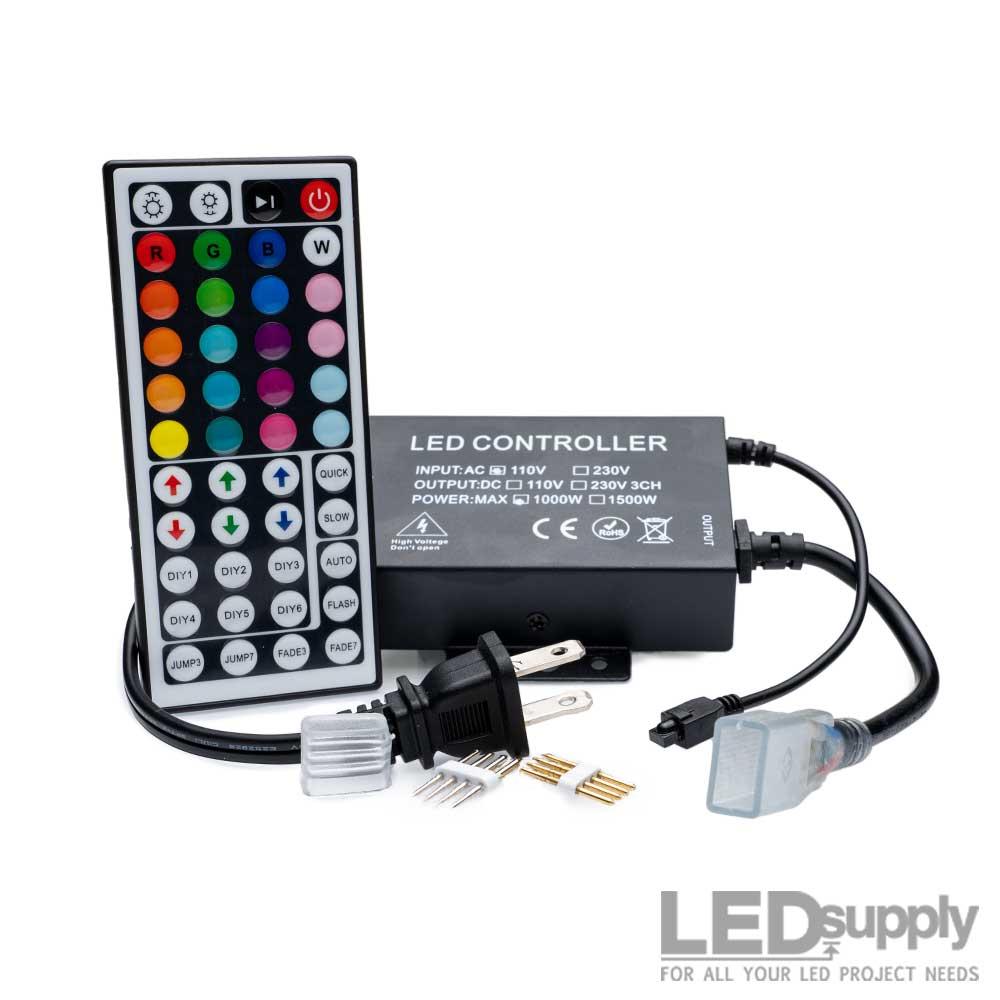 Illustrative example of plug in led strip lights from Google Search