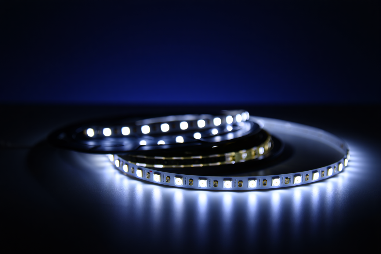 Illustrative example of programmable led light strips