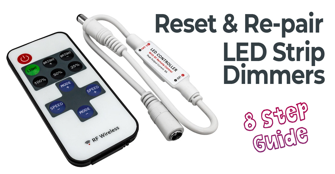 Illustrative example of remote control led strip lights