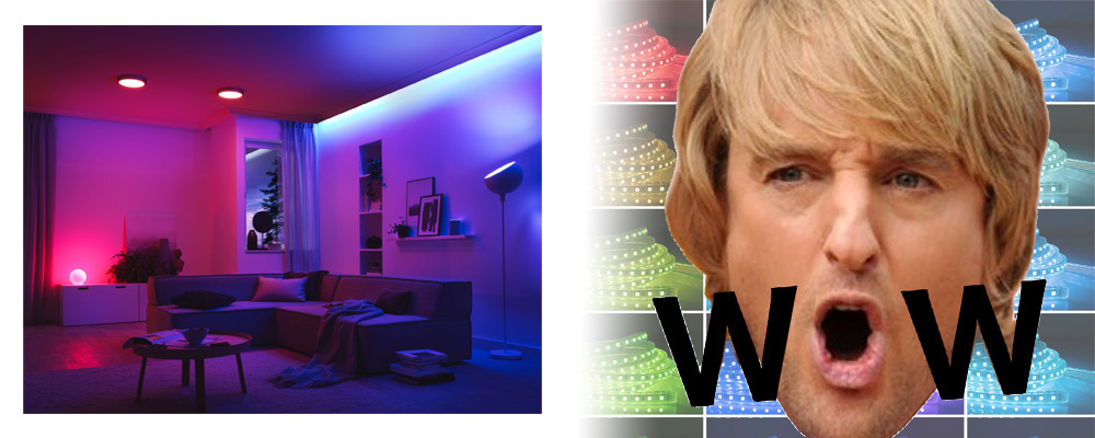 Illustrative example of rgb led strip from Google Search
