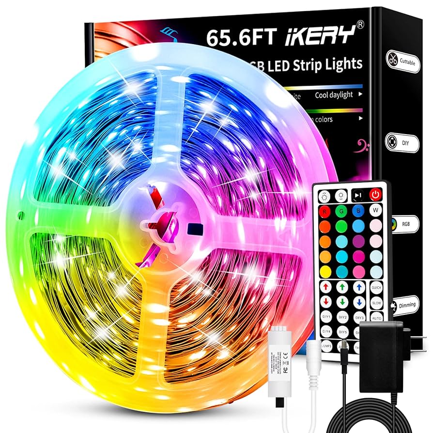 Illustrative example of rgb led strip lights from Google Search
